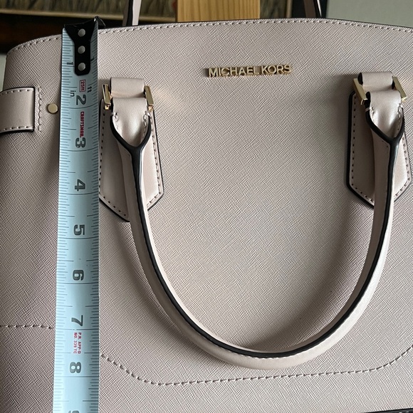 Michael Kors Women's Light Gray Satchel - Picture 11 of 13